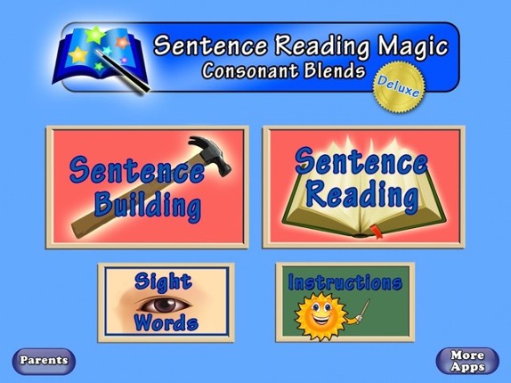 Sentence Reading Magic 2 Deluxe for Schools-Reading with Consonant Blends Image
