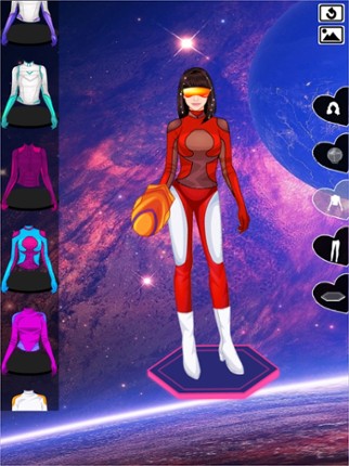 Space Dress Up screenshot