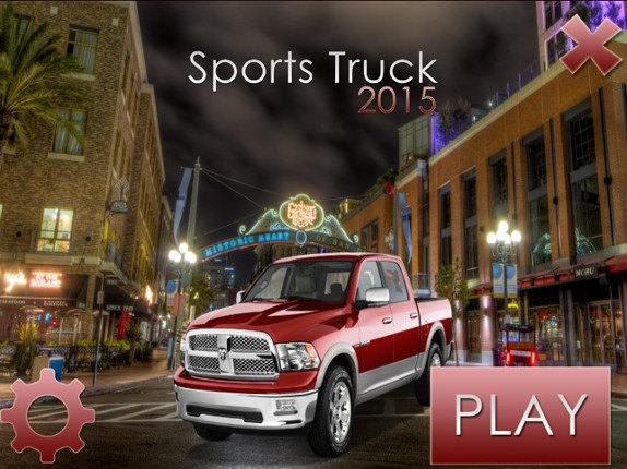 Sports Truck Traffic Driving screenshot