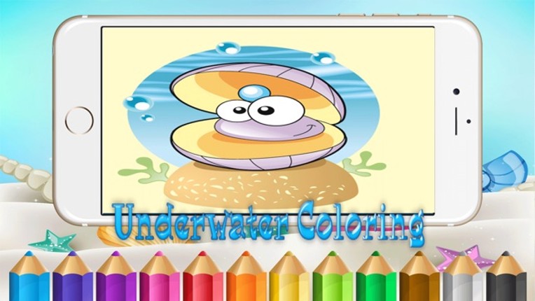 ๊Underwater Drawing Coloring Book Pages Online screenshot
