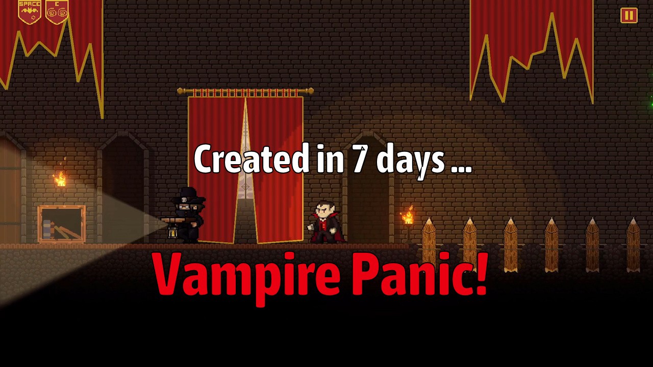 Games like VAMPIRE PANIC! - Game Project #2 - 2025