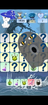 Wizard Code Hunter Memo Puzzle screenshot