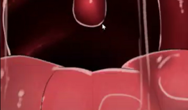 Yuyuko Vore game screenshot