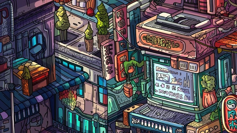 100 Cyberpunk Cats screenshot