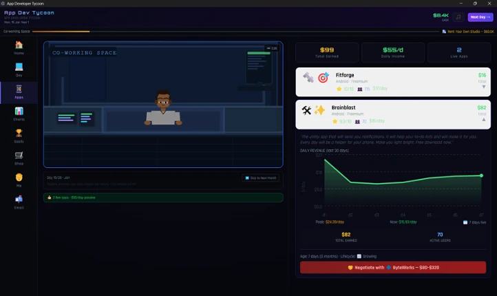 App Developer Tycoon Image