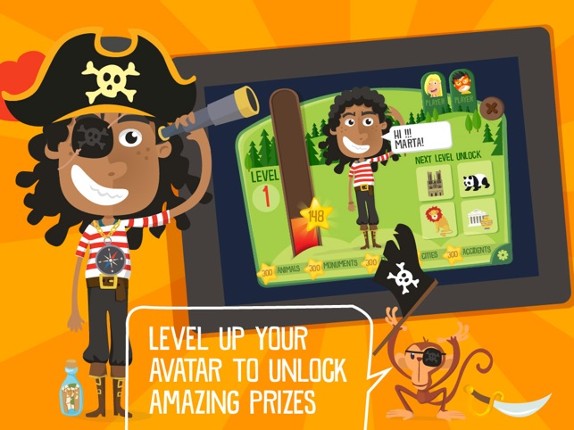 Atlas 3D for Kids – Games to Learn World Geography screenshot