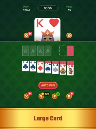 Big Card Solitaire screenshot