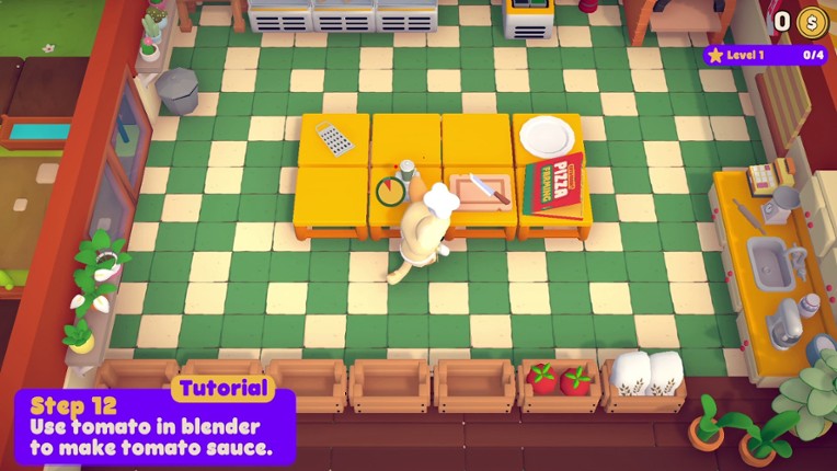 Cat&Rabbit Pizza Farming screenshot