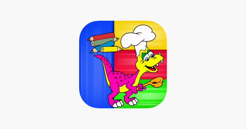 Dino Coloring Pencils:Coloring Pages For Girl&amp;Boy Image