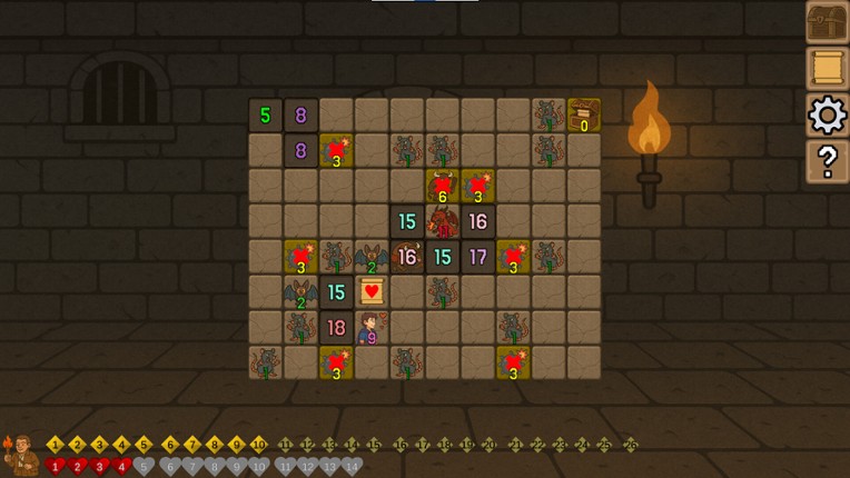 DungeonSweeper screenshot