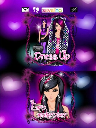 Emo Dress Up game screenshot