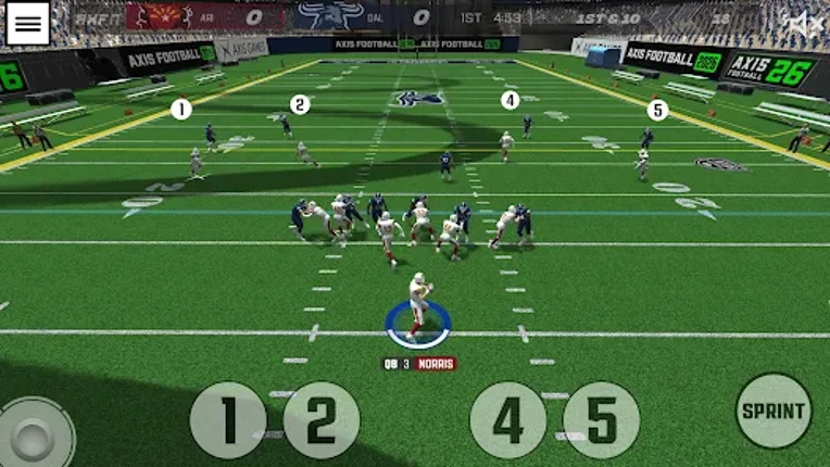 Axis Football Mobile screenshot