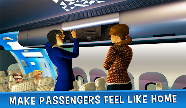 Airhostess Flight Pilot 3D Sim screenshot