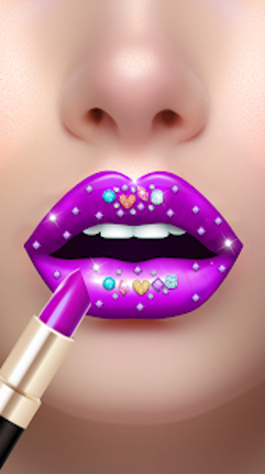 Lip Art Beauty DIY Makeup Game screenshot