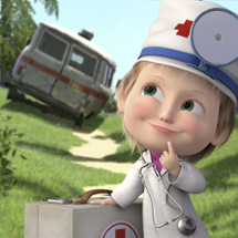 Masha and the Bear: Hospital Image