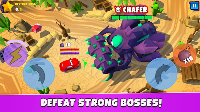 Car Eats Car 5 - Racing Game Image