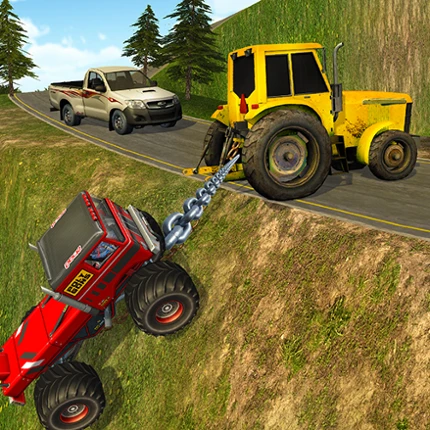 Offroad Tractor Pulling Driver Image