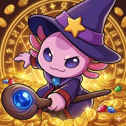 MagiLotl: Idle Wizard Tycoon Image