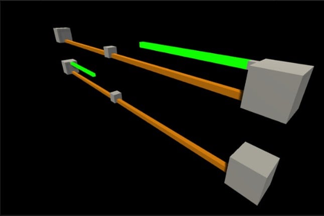 Asymmetric measurement of the speed of light Game Cover