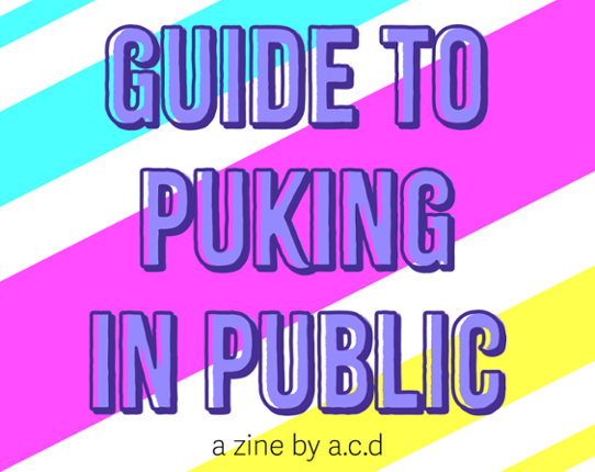 A.C.D'S GUIDE TO PUKING IN PUBLIC Game Cover