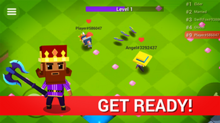 Throw io - Online io game with Axes and Knives Image