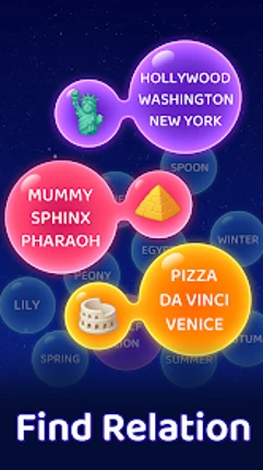 Bouncy Match: Bubble Word Image