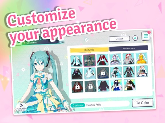 Hatsune Miku: Colorful Stage! screenshot