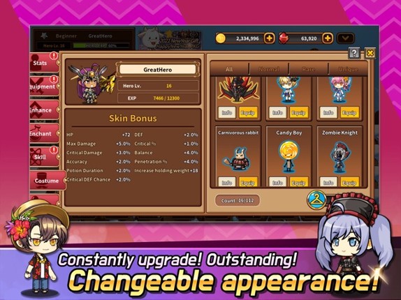 Hero Town Online screenshot