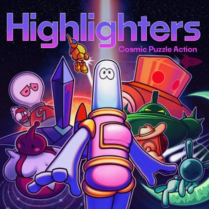 Highlighters: Cosmic Puzzle Action screenshot