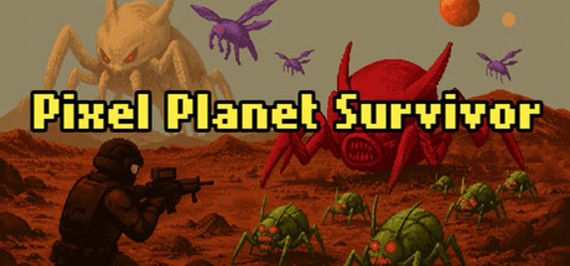 Pixel Planet Survivor Image