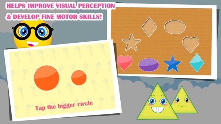 Shapes & Colors Toddler Preschool FREE - All in 1 Educational Puzzle Games for Kids screenshot
