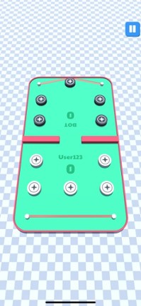 Sling Puck 3D Disk Battle Game screenshot