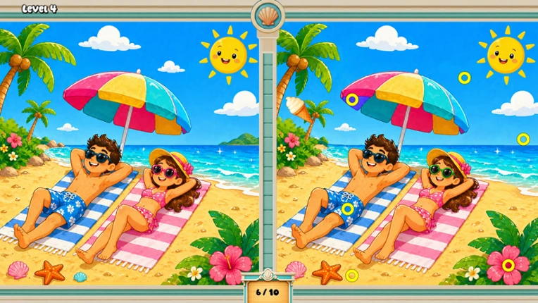 Summer Seaside Search screenshot