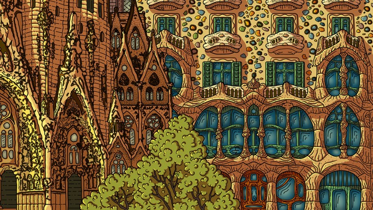 100 Barcelona Cats screenshot