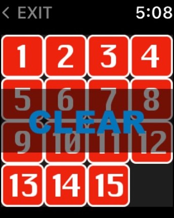 15 Puzzle for watch screenshot