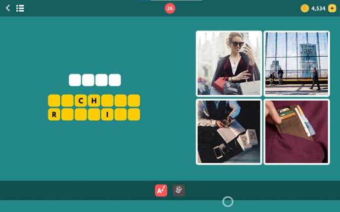 4 Pics 1 Word Quiz Game - PC & XBOX screenshot