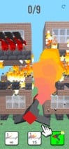 Burn it Down! 3D Pixel Game Image