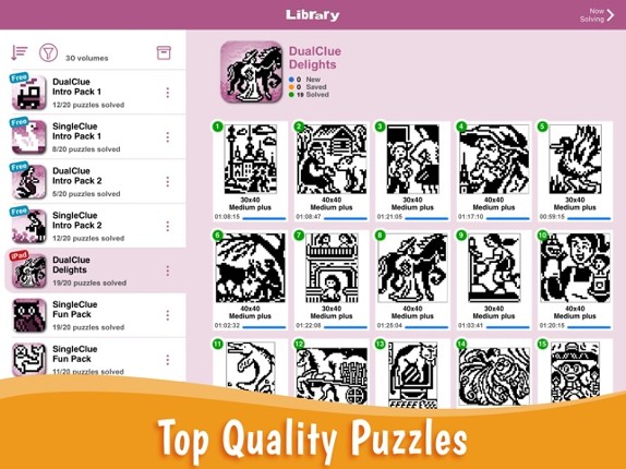 Cross-a-Pix: Nonogram Crosses screenshot