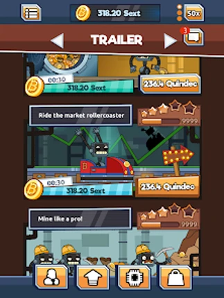 Bitcoin Inc.: Idle Tycoon Game screenshot