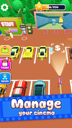 Drive-in Cinema: Idle Game screenshot