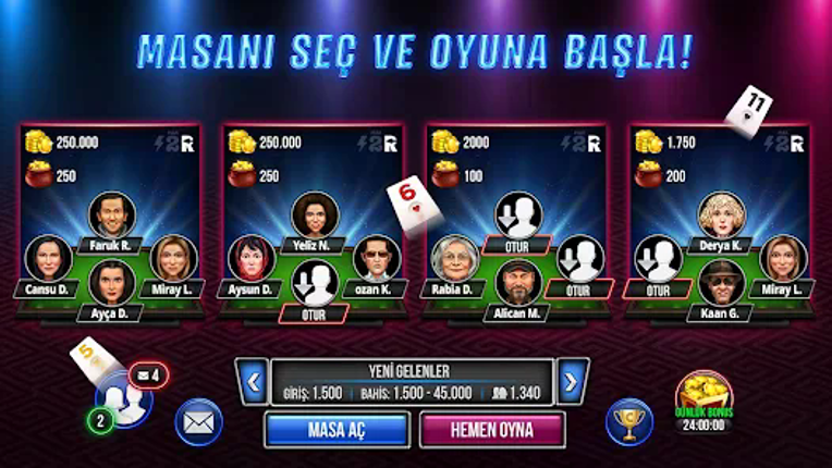Can Okey - Online Çanak Okey screenshot