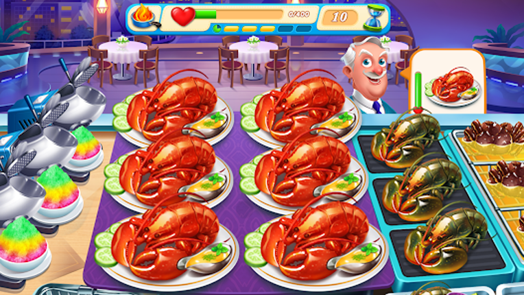Cooking Train - Food Games screenshot