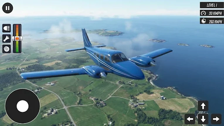 Airplane Games Sky Flight Sim Image