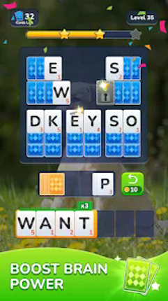 Word Solitaire-Unscramble Puz screenshot