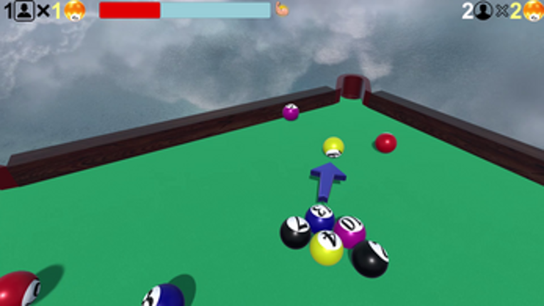 Billiards for two offline screenshot