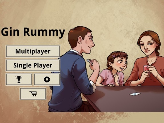 Gin Rummy. screenshot