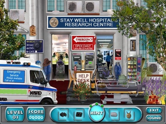 Hospital Mania - Hidden Object Image