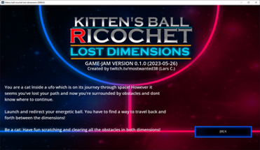 Kittens Ball Ricochet: Lost Dimensions Image