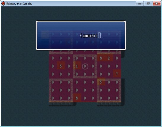 Reksarych's Sudoku screenshot