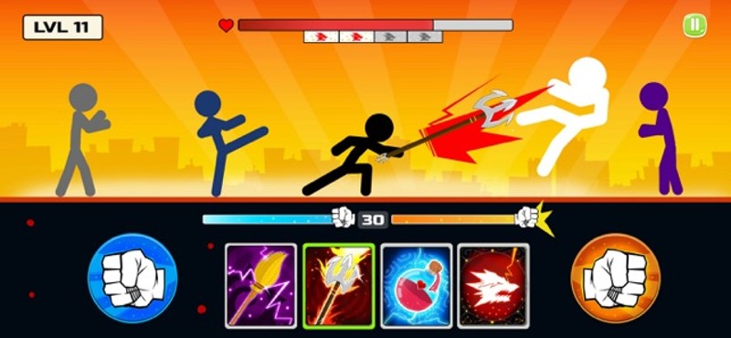 Stickman Fighter : Death Punch screenshot